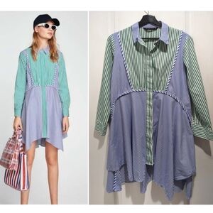 Zara | Striped shirt dress